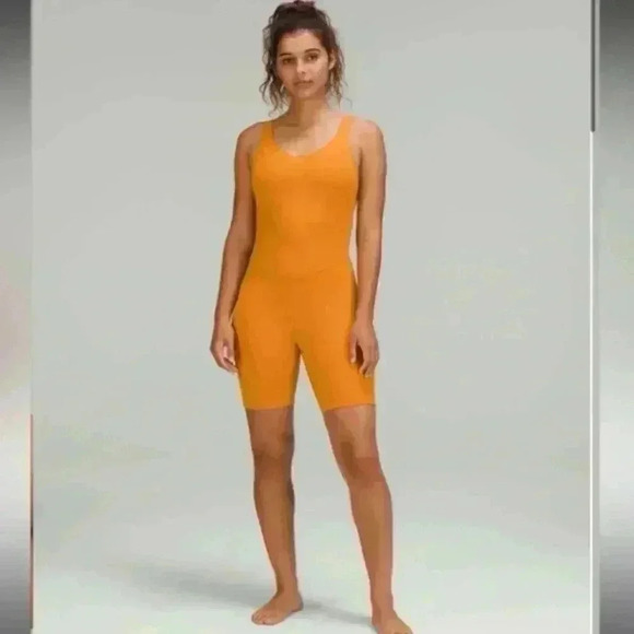 Lululemon Align Onesie Size 2 Autumn Orange - Picture 3 of 11